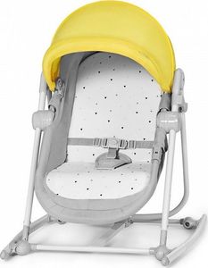 KinderKraft Leżaczek Huśtawki 5w1 Unimo Żółte 5