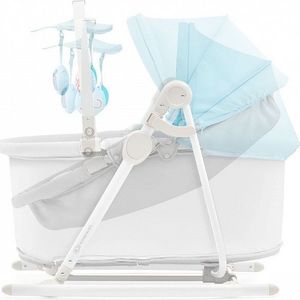 KinderKraft Leżaczek Huśtawka 5w1 Unimo Niebieski 2