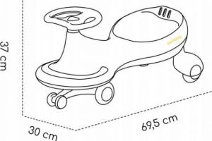 skiddoü JEŹDZIK GRAWITACYJNY SKIDDOU BJORG DARK GREY 1595 10