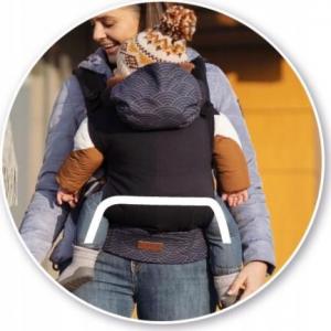 MoMi MOMI COLLET NOSIDEŁKO SZARE KWIATY 5