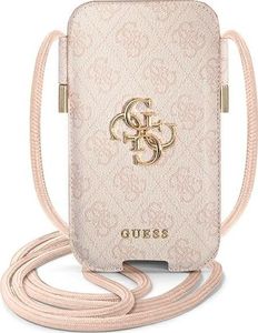 Guess Torebka Guess GUPHL4GMGPI 6,7 cala różowy/pink hardcase 4G Big Metal Logo 1