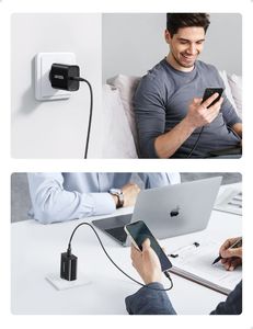 Ładowarka Ugreen CD137 1x USB-C  (UGR1061BLK) 3