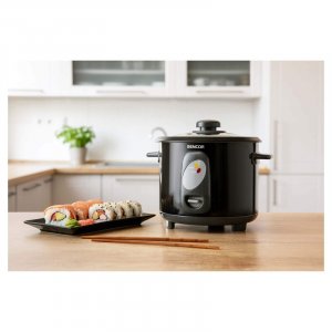 Sencor SRM 1001BK - Ryżowar czarny 1L 10