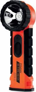 Latarka MacTronic Latarka ręczna kątowa, Mactronic M-FIRE AG, 323 lm, bateryjna (4x AA), zestaw (baterie, klips metalowy, klips z tworzywa), kolor pomarańczowy, pudełko 1
