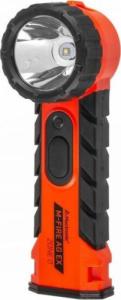 Latarka MacTronic Latarka ręczna kątowa, Mactronic M-FIRE AG, 323 lm, bateryjna (4x AA), zestaw (baterie, klips metalowy, klips z tworzywa), kolor pomarańczowy, pudełko 7