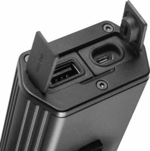 MacTronic Latarka rowerowa przednia, TRAILBLAZER, 2000 lm, ładowalna, zestaw (KABEL usb, uchwyt), funkcja powerbank, pudełko 4