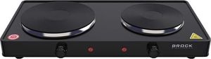 Płyta wolnostojąca Brock Kuchenka elektryczna dwupalnikowa EP200BK Brock czarna 3