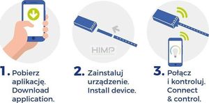 Spectrum Kontroler do pasków LED 12/24V DC 12DW/24DW WiFi Spectrum Smart 2