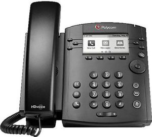 Telefon Poly [RR] Microsoft Skype for Business/Lync edition VVX 311 6-line Desktop Phone with HD Voice, GigE and Polycom UCS SfB/Lync License. Ships without power supply. 1