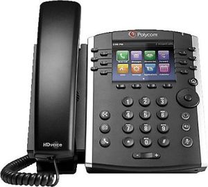 Telefon Poly Polycom IP telefon VVX 411, Skype, 12 linkový, 2x 1 Gb, HD Voice, PoE 1