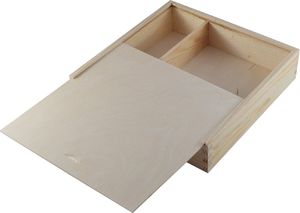 Skrzynkazdrewna Drewniane pudełko na zdjęcia i pendrive 1