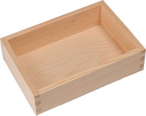 Skrzynkazdrewna Skrzynka na słodycze lub przyprawy 22x15x6cm 1