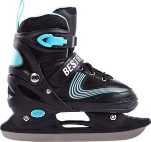 Rolki Bestif BRS06 z wymienną płozą regulowane czarne r. 30-33 22