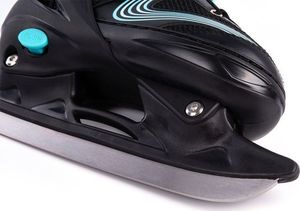 Rolki Bestif BRS06 z wymienną płozą regulowane czarne r. 30-33 25