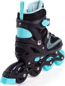 Rolki Bestif BRS06 z wymienną płozą regulowane czarne r. 30-33 7