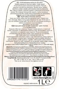 BluxCosmetics Perfumowana woda do prasowania, pomarańcza 1L 2