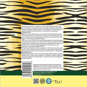 BluxCosmetics Mydło pod prysznic z ekstraktem z aloesu, Tygrys1L 2