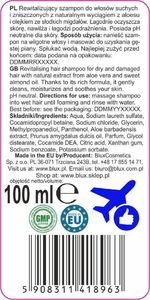 BluxCosmetics Zestaw szamponów rewitalizujących Naturaphy 3x 100ml 3