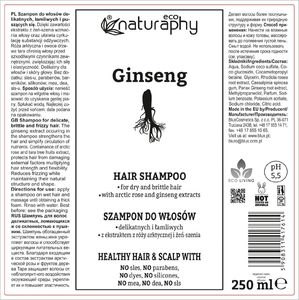 BluxCosmetics Zestaw szamponów Naturaphy ECO 4x 250ml 2