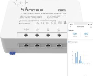Sonoff Inteligentny przełącznik WiFi POWR3 4