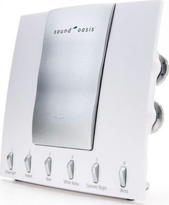 Sound Oasis Sound Therapy System S-550-05. Generator dźwięków - stres, zmęczenie, bezsenność, szumy uszne 1
