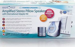 Sound Oasis PA-200 Głośniki stereofoniczne ze wzmacniaczem - szumy uszne, bezsenność 2