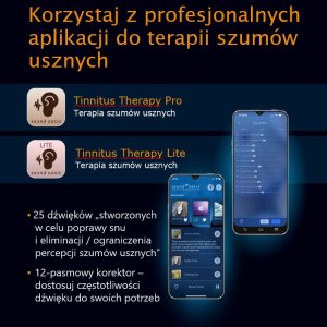 Sound Oasis BST-80-25T Generator dźwięków, głośnik Bluetooth - stres, zmęczenie, bezsenność, szumy uszne 7