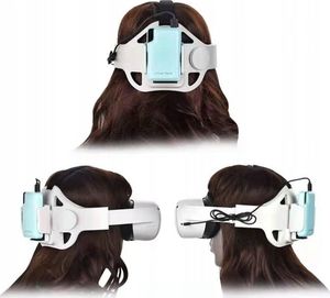 Oaza VR Pasek Elite Halo do Oculus Quest 2 + uchwyt na powerbank 4
