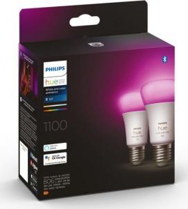 Philips Hue Żarówka E27 9W RGBW 2-pak 2