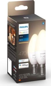Philips Hue Żarówka E14 5.5W W BT świeczka 2-pak 2