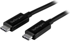 Kabel USB StarTech USB-C - USB-C 1 m Czarny (USB31CC1M) 1