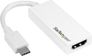 Adapter USB StarTech USB-C - HDMI Biały  (CDP2HDW) 1