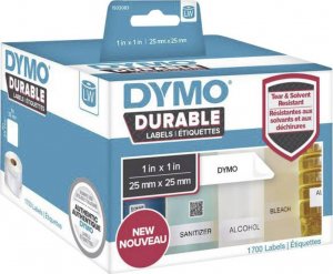 Dymo DYMO Etiketten Kunststoff weiß 1