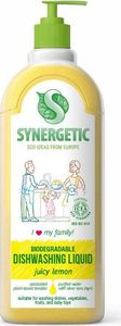 synergetic Żel do mycia naczyń biodegradowalny Cytrynowy 1 L 1