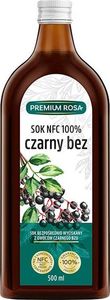 Premium Rosa Sok z czarnego bzu 100% 500 ml 1