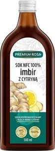Premium Rosa Sok z kłącza imbiru i cytryny 500 ml 1