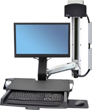 Ergotron Uchwyt StyleView® Sit-Stand Combo System with Worksurface (45-272-026) 1