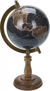 Dekoracja domu Dekoracyjny globus świata granat 28 cm 1
