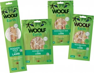 WOOLF  Woolf Earth Noohide Lamb Przysmak Dla Psa Jagnięcina Rozmiar XL 85 g 1