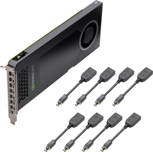Karta graficzna PNY Quadro NVS 810 4GB DDR3 (128 bit) 8x Mini DisplayPort (VCNVS810DPWE-PB) 1