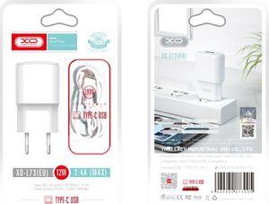 Ładowarka XO L73 1x USB-A 2.4 A (XO-L73EU) 2