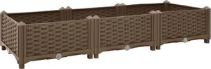 vidaXL Donica do podniesionej rabaty, 120x40x23 cm, polipropylen 2