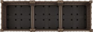 vidaXL Donica do podniesionej rabaty, 120x40x23 cm, polipropylen 7