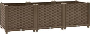 vidaXL Donica do podniesionej rabaty, 120x40x38 cm, polipropylen 2