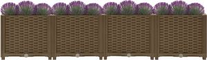 vidaXL Donica do podniesionej rabaty, 160x40x38 cm, polipropylen 3