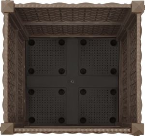 vidaXL Donica do podniesionej rabaty, 40x40x38 cm, polipropylen 6