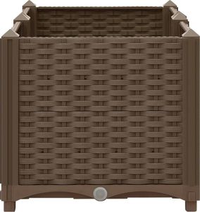 vidaXL Donica do podniesionej rabaty, 80x40x38 cm, polipropylen 6