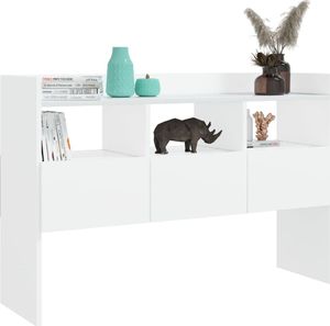 vidaXL Szafka, biała, 105x30x70 cm, płyta wiórowa 4