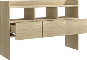 vidaXL Szafka, dąb sonoma, 105x30x70 cm, płyta wiórowa 5