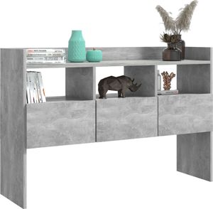 vidaXL Szafka, szarość betonu, 105x30x70 cm, płyta wiórowa 4
